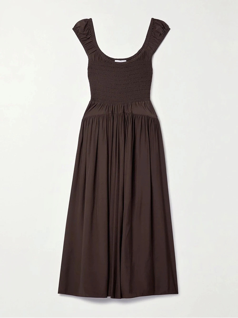 La Ligne Mott Dress Maxi Dress in Brown Size Medium
